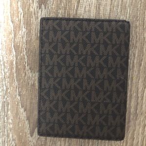 Michael Kors passport wallet